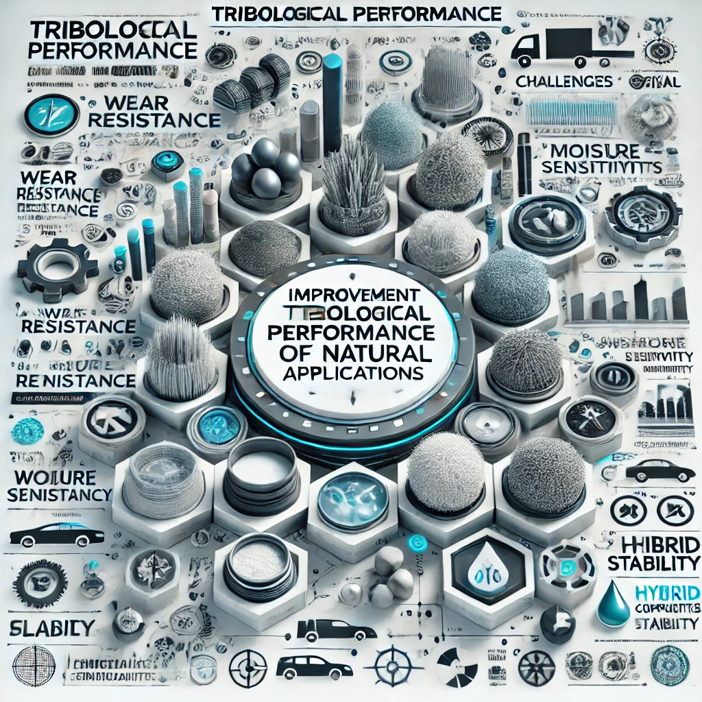 Tribological wear resistance of natural fibres in industrial applications