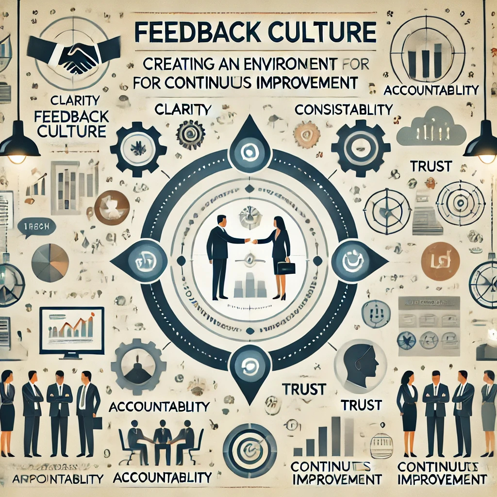 Employee receiving constructive feedback for performance improvement