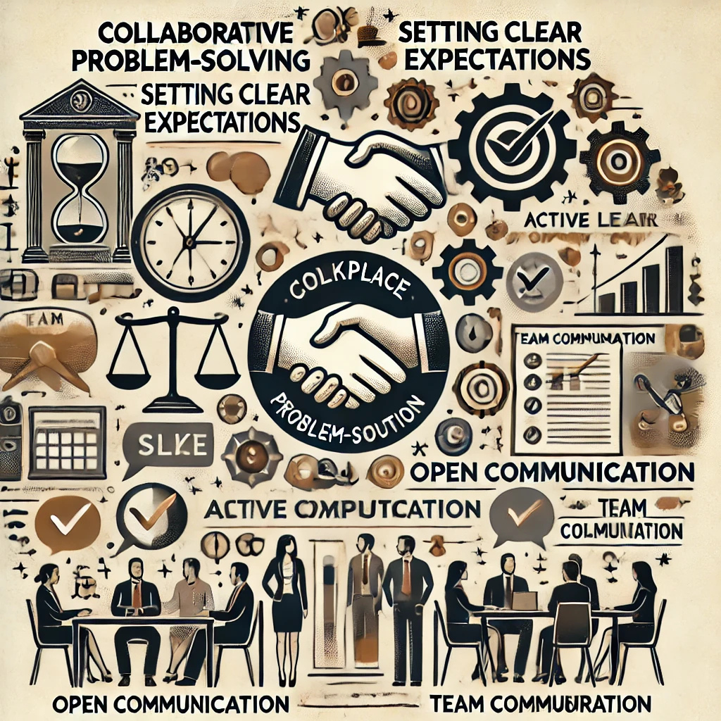 Workplace team mediation by a leader