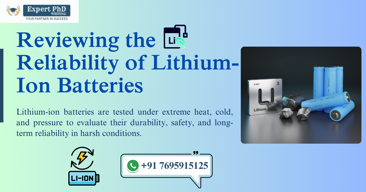 Lithium-Ion Battery Performance under Extreme Conditions – Heat, Cold, Pressure