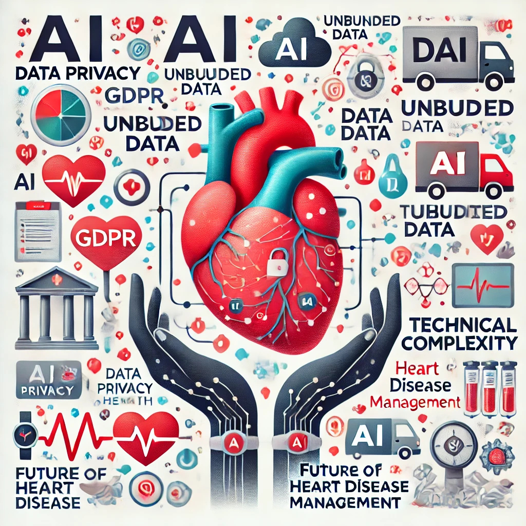 Healthcare professionals using AI for cardiovascular diagnosis and monitoring