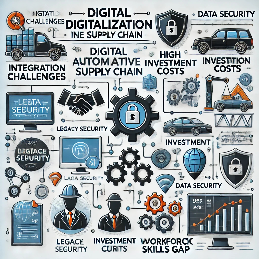 Connected Automotive Supply Chain Network
